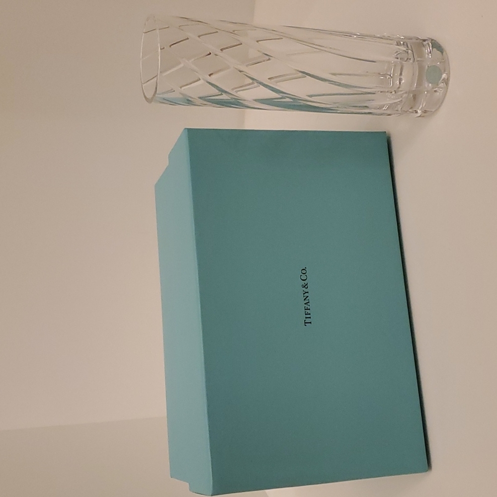 Tiffany & Co Lead Crystal Vase